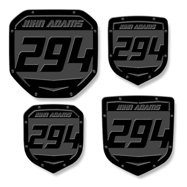 Moto Number Plate Shield Emblem - RAM® Trucks, Grille or Tailgate - Fits Multiple Models and Years