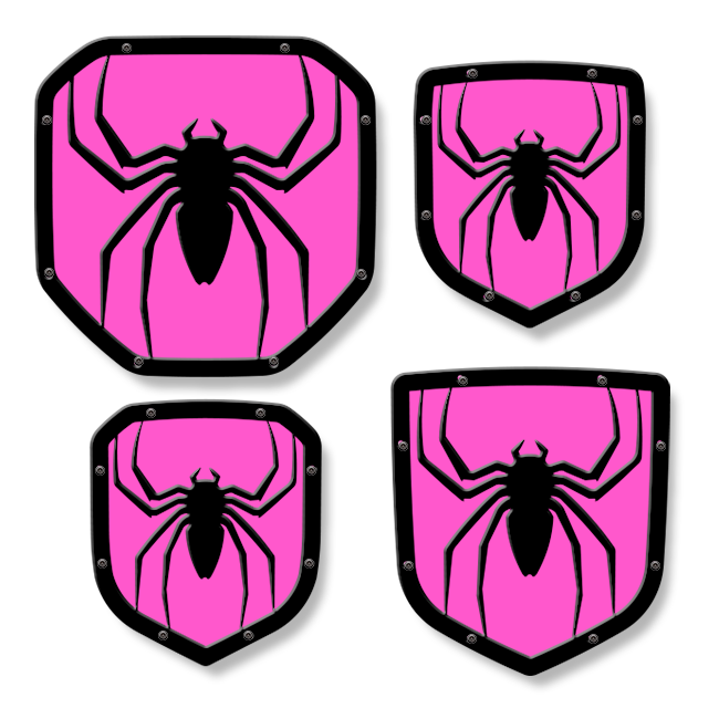 Emblema Spider Shield: camionetas RAM®, parrilla o portón trasero: se adapta a varios modelos y años