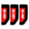 2Fiddy, 3Fiddy, or 4Fiddy 2017-2022 Ford® Super Duty® Fender Badge Replacement Set - Fully Customizable - LED and Non-LED