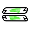 Tattered Flag Hood Emblem Replacements - Fits 2019-2022 Ram® 2500, 3500, 4500 - Fully Customizable, LED or Non-LED