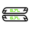 6.7L Hood Emblem Replacements - Fits 2019-2022 Ram® 2500, 3500, 4500 - Fully Customizable, LED or Non-LED