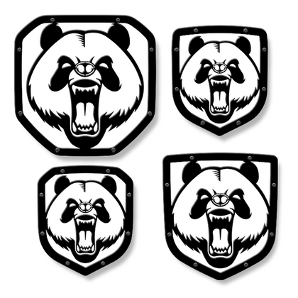 Panda Shield Emblem - RAM® Trucks, Grille and Tailgate - Fits Multiple Models and Years