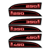 Spartan 250, 350 or 450 11-16 Ford® Super Duty® Fender Badge Replacements - Fully Customizable, LED and Non-LED