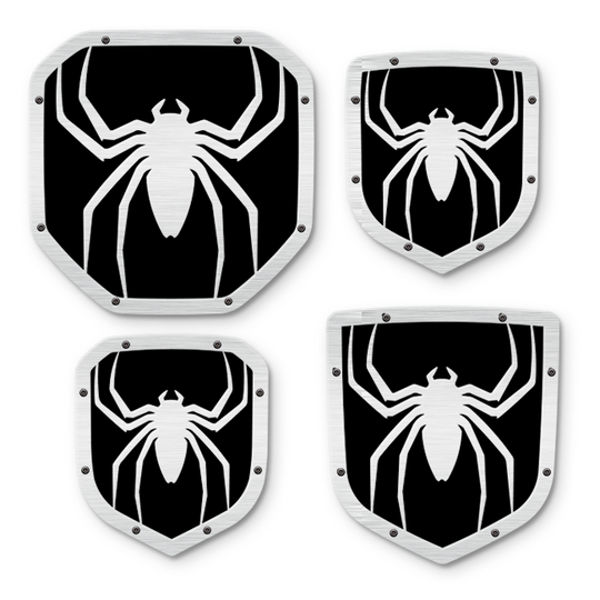 Emblema Spider Shield: camionetas RAM®, parrilla o portón trasero: se adapta a varios modelos y años