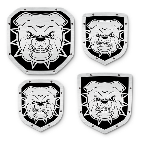 Bulldog Shield Emblem - RAM® Trucks, Grille or Tailgate - Fits Multiple Models and Years
