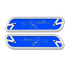 AR15 Hood Emblem Replacements - Fits 2019-2022 Ram® 2500, 3500, 4500 - Fully Customizable, LED or Non-LED