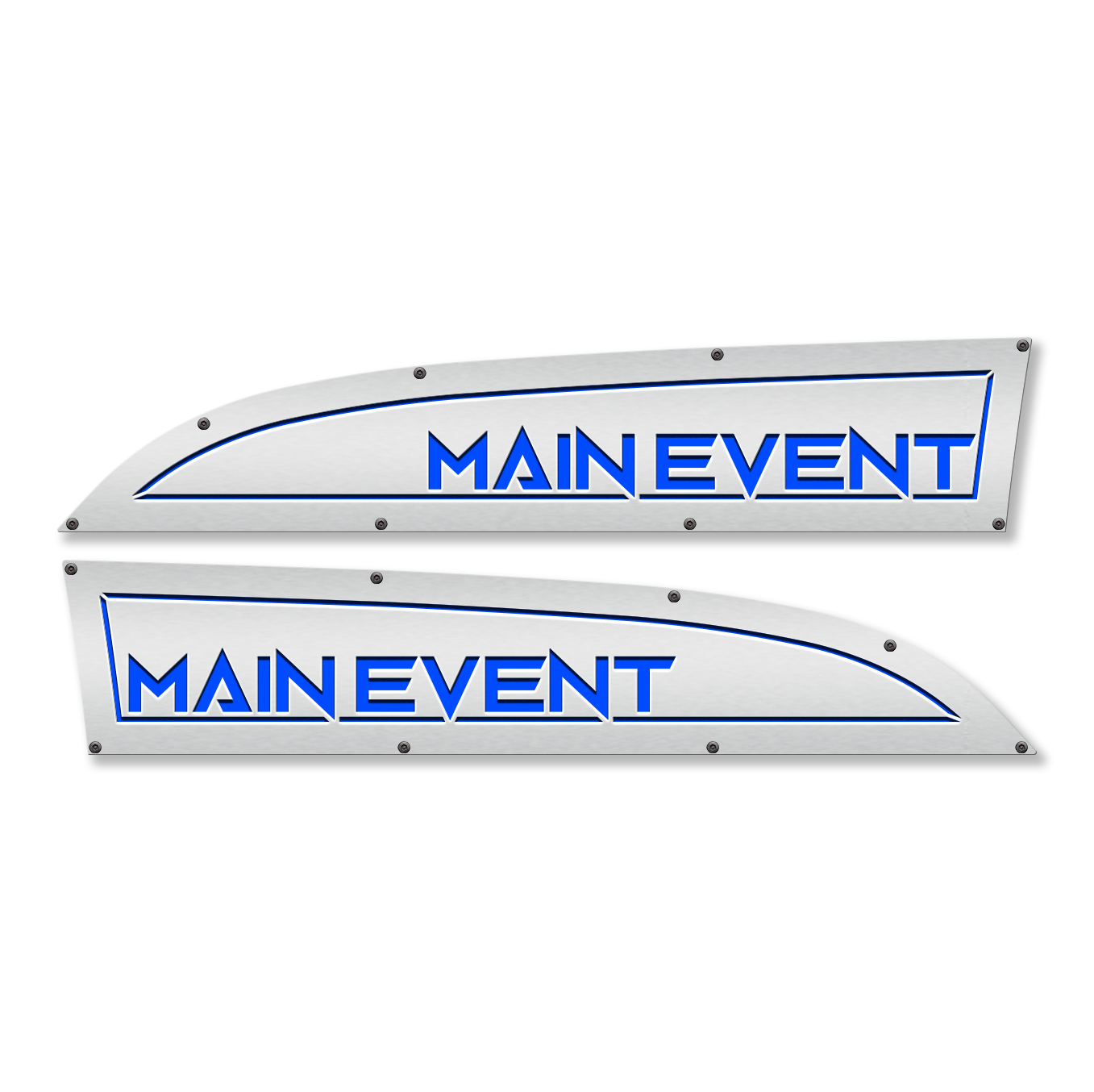 Main Event 11-16 Ford® Super Duty® Fender Badge Replacements - Fully Customizable, LED and Non-LEDplacements - Main Event LED - Fits 11-16 Ford® Super Duty®