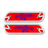 AR15 Hood Emblem Replacements - Fits 2019-2022 Ram® 2500, 3500, 4500 - Fully Customizable, LED or Non-LED