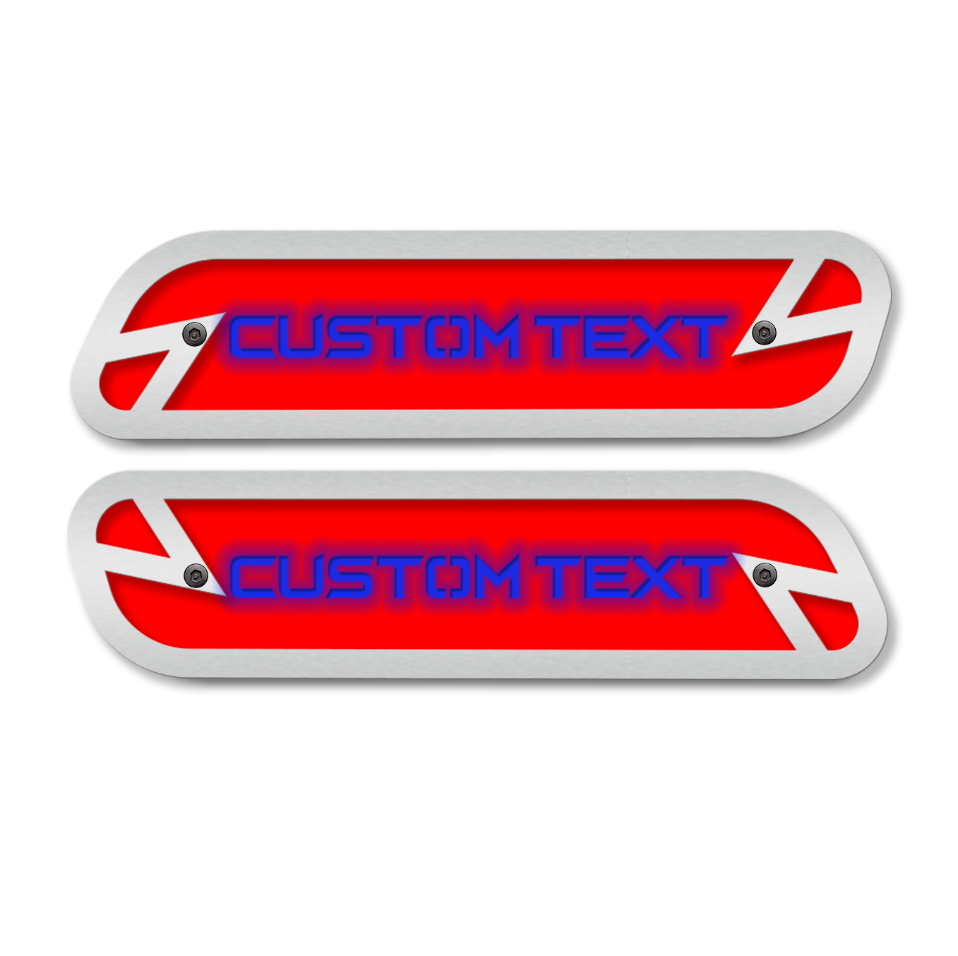 Custom Text Hood Emblem Replacements - Fits 2019-2022 Ram® 2500, 3500, 4500 - Fully Customizable, LED or Non-LED