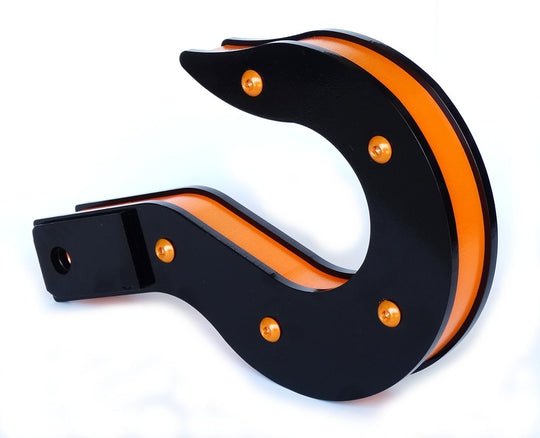 Black and Orange Extractor Hitch Hook