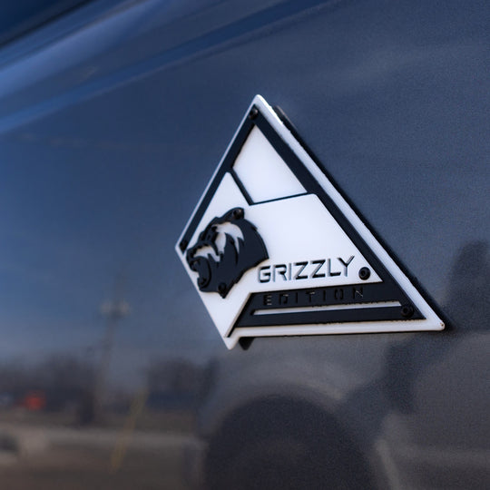 Emblema Bronco® Custom Symbol Edition (par) - Aluminio recubierto de polvo - Totalmente personalizable - Compatible con Bronco® Black Diamond®