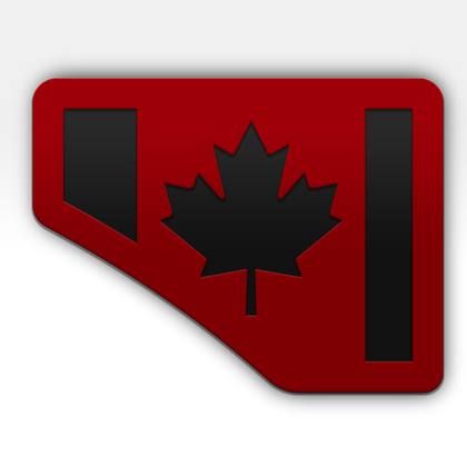 Canada Flag Fender Emblems - Fits 08-10 Super Duty®