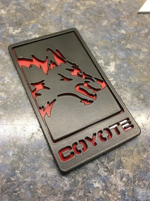 Coyote Mustang Emblem