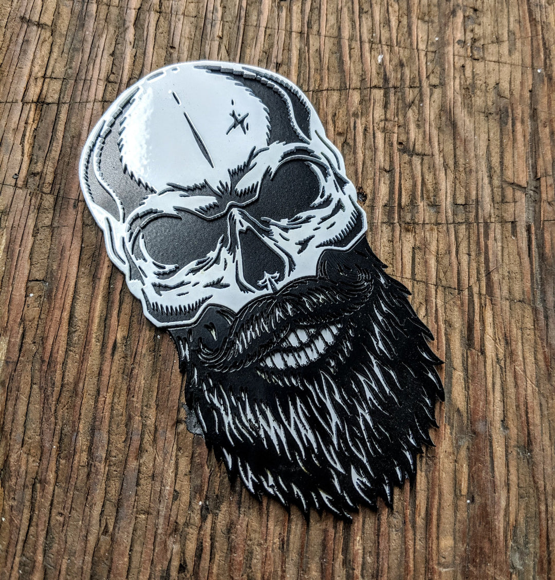 Bearded Skull Emblem