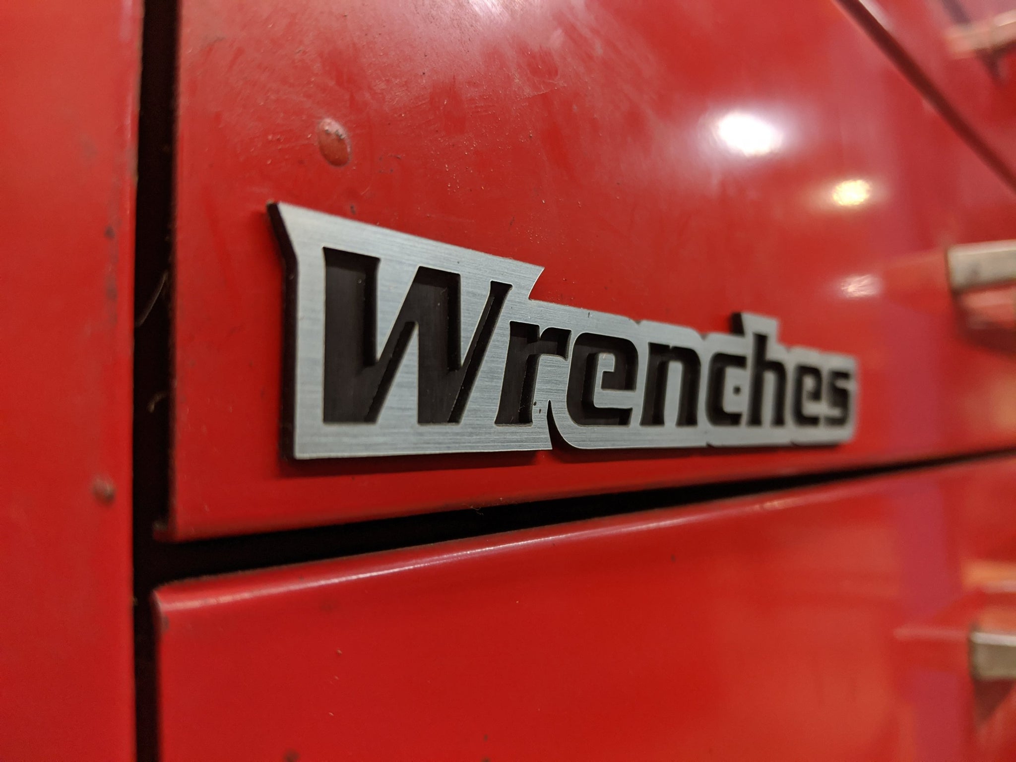 Custom Toolbox Drawer Emblems - Wrenches