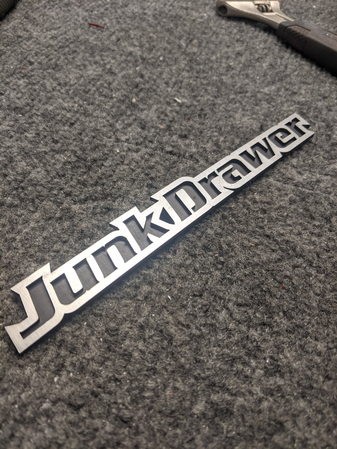 Custom Toolbox Drawer Emblems - Junk Drawer
