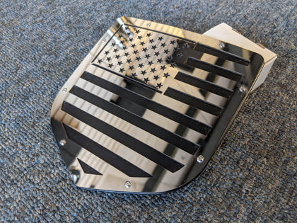 Ready to Ship - Polished American Flag - Fits 2009-2018 Ram®