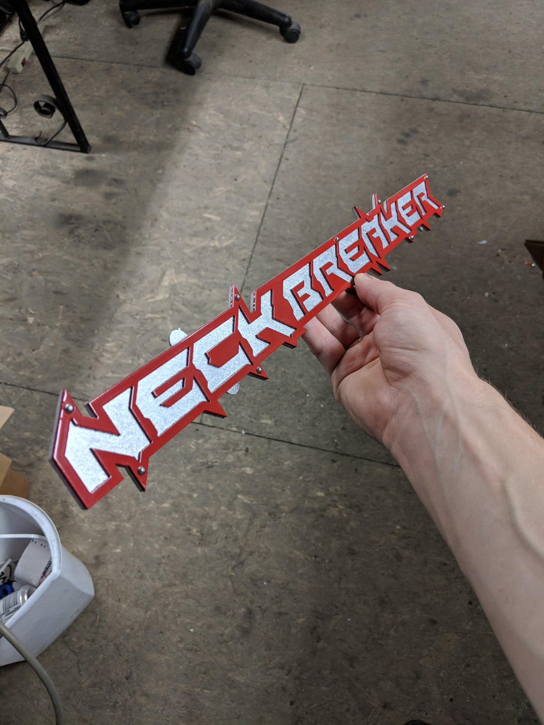 Custom NECK BREAKER Emblem
