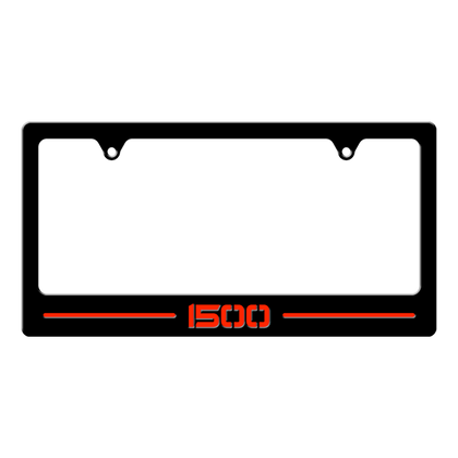 Custom 1500 License Plate Border