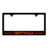 Dirtymax License Plate Border