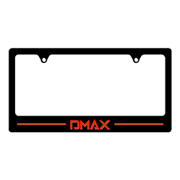 Custom DMAX License Plate Border