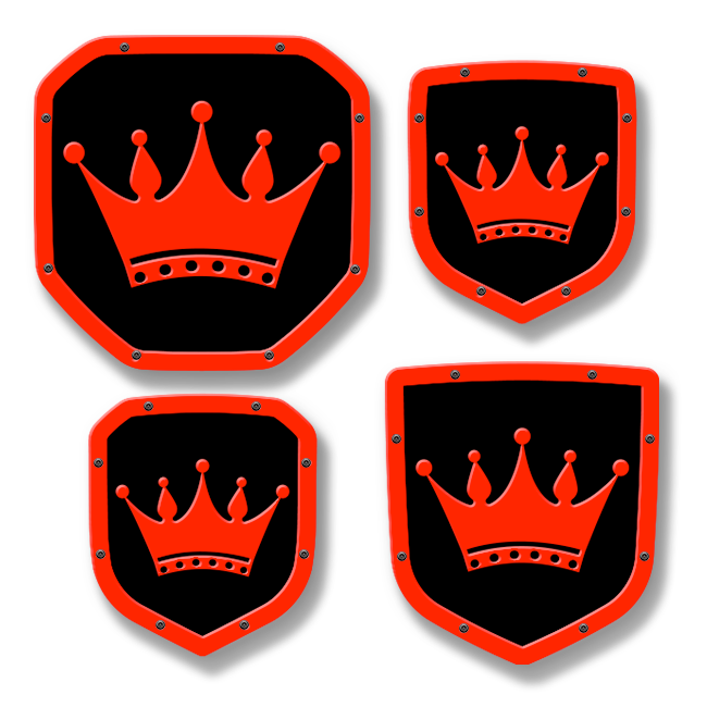 Crown Shield Emblem - RAM® Trucks, Grille or Tailgate - Fits Multiple Models and Years