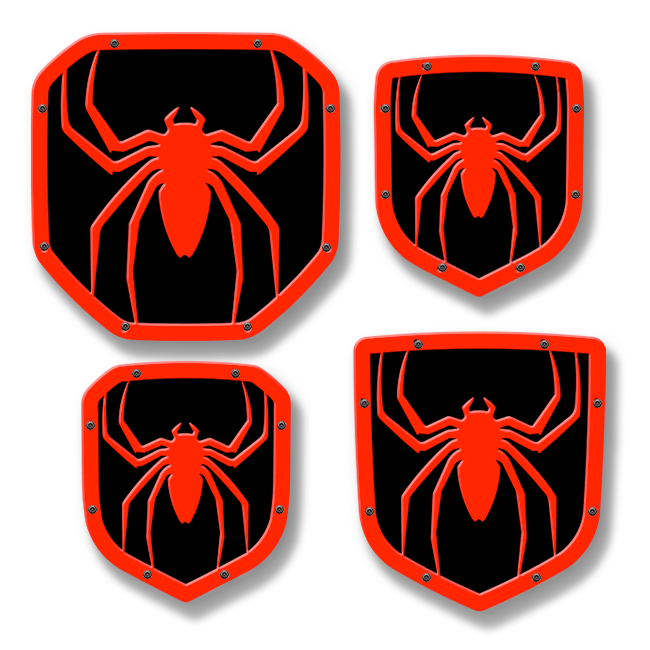 Emblème Spider Shield - Camions RAM®, calandre ou hayon - Compatible a ...