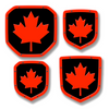 Canadian Maple Leaf Shield Emblem - RAM® Trucks, Grille and Tailgate - Fits Multiple Models and Years