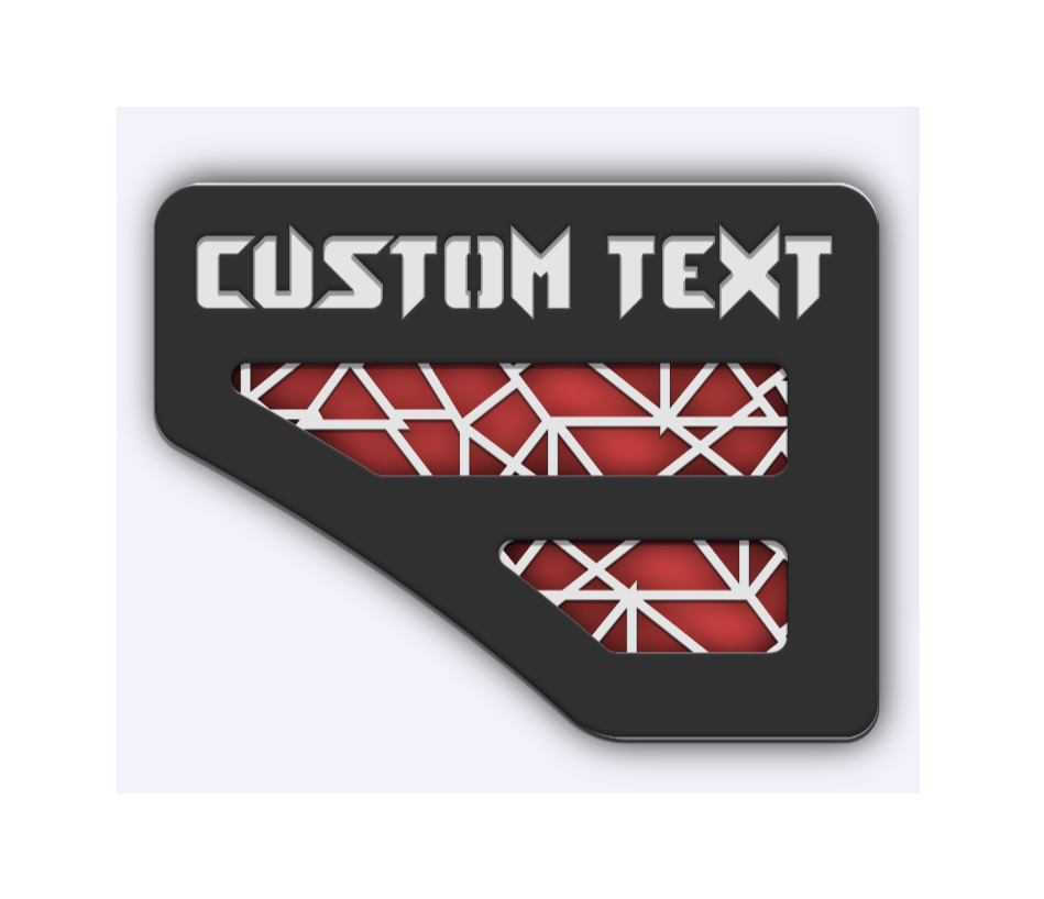Custom Text Fender Emblems – Fits 08-10 Super Duty® – LED