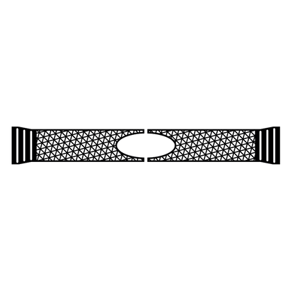 Triangle Raised Inlay - Fits 2017-2019 Super Duty®