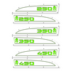 Spartan 250, 350 or 450 11-16 Ford® Super Duty® Fender Badge Replacements - Fully Customizable, LED and Non-LED