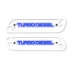 Turbo Diesel Hood Emblem Replacements - Fits 2019-2022 Ram® 2500, 3500, 4500 - Fully Customizable, LED or Non-LED