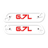 6.7L Hood Emblem Replacements - Fits 2019-2022 Ram® 2500, 3500, 4500 - Fully Customizable, LED or Non-LED