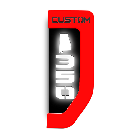 alabama custom fender emblems - fits Super Duty