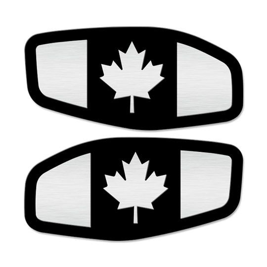 Side Fender Badge Replacements - Canada Flag - Fits 2016-2020 Nissan Titan®