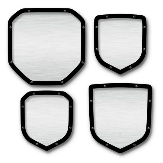 Border Shield Emblem - RAM® Trucks, Grille and Tailgate - Fits Multiple Models and Years