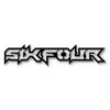 Custom Six Four Text Emblem - Powder Coated Aluminum - Choose Your Colors