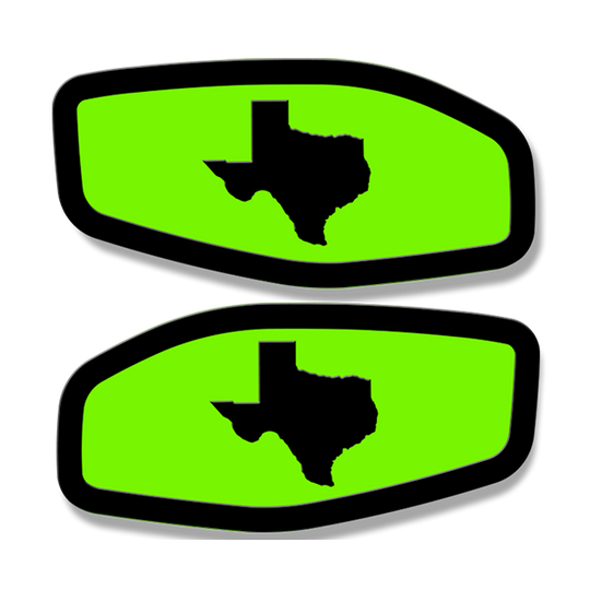 Side Fender Badge Replacements - Texas - Fits 2016-2020 Nissan Titan®