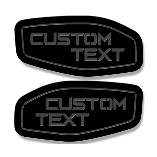 Side Fender Badge Replacements - Custom Text - Fits 2016-2024 Nissan Titan®