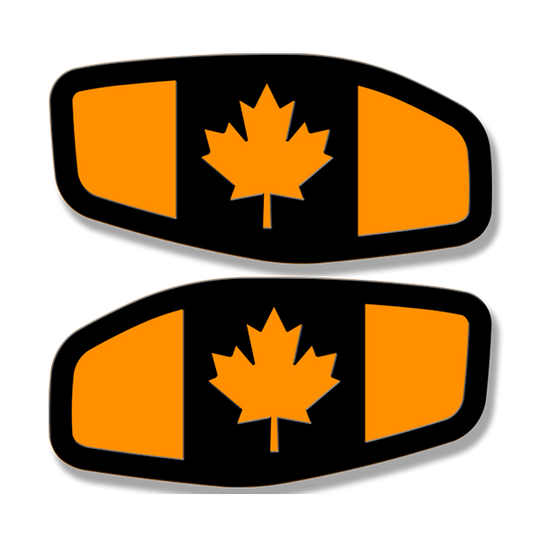 Side Fender Badge Replacements - Canada Flag - Fits 2016-2020 Nissan Titan®