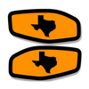 Side Fender Badge Replacements - Texas - Fits 2016-2020 Nissan Titan®