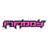 Custom F1Fiddy Text Emblem - Powder Coated Aluminum - Choose Your Colors