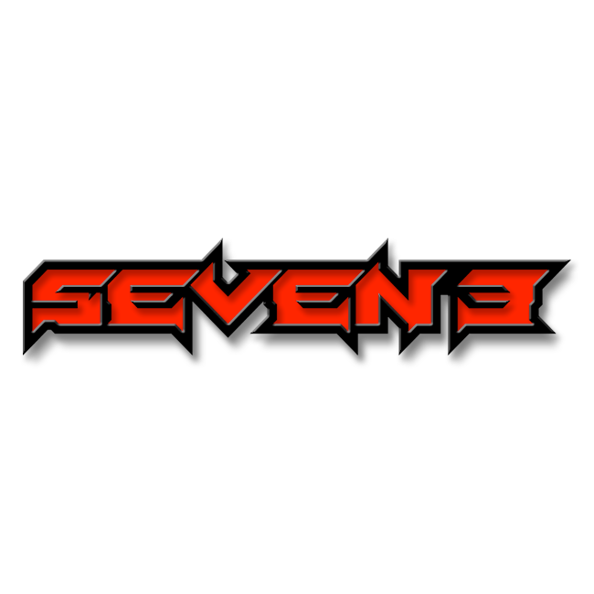 Custom Seven3 Text Emblem - Powder Coated Aluminum - Choose Your Color ...