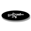 AR15 Oval Replacement - Illuminated - 9" - Fits Multiple Vehicles