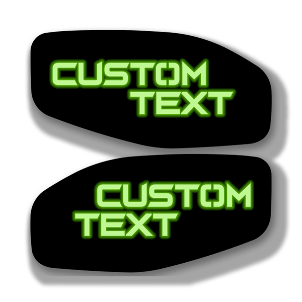LED Side Fender Badge Replacements - Custom Text - Fits 2016-2024 Nissan Titan®