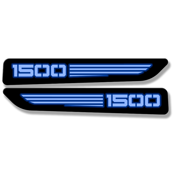 1500 Hood Badges - Illuminated - Fits 2019-2020 Ram 1500® Sport