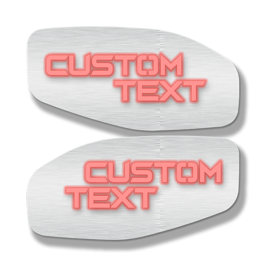 LED Side Fender Badge Replacements - Custom Text - Fits 2016-2024 Nissan Titan®