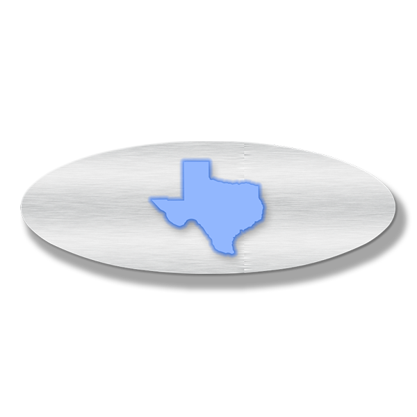 Texas Oval Replacement - Illuminated - Fits 2017-2022 Ford® Super Duty®
