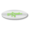 AR15 Oval Replacement - Illuminated - 9" - Fits Multiple Vehicles