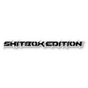 Custom Shitbox Edition Text Emblem - Powder Coated Aluminum - Choose Your Colors